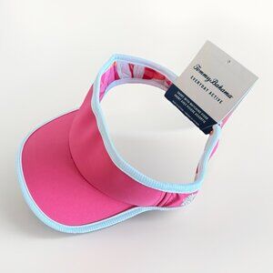 Tommy Bahama Women’s Pink Hat Visor Pineapple Preppy Resort Tennis Pickleball